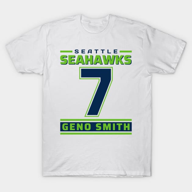 Seattle Seahawks Geno Smith 7 Edition 1 T-Shirt by ENTIN 